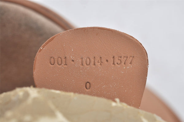 Authentic GUCCI Vintage Bamboo Shoulder Tote Bag Suede Leather Beige Junk 2593I