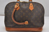 Authentic Louis Vuitton Monogram Alma Hand Bag Purse M51130 LV Junk 2593J