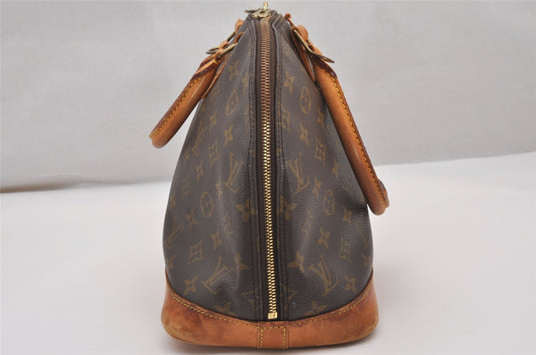 Authentic Louis Vuitton Monogram Alma Hand Bag Purse M51130 LV Junk 2593J