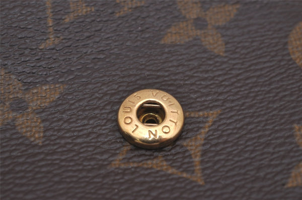 Authentic Louis Vuitton Monogram Pochette Cancun Shoulder Pouch M60018 LV 2594I