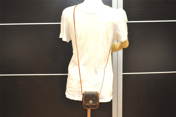 Authentic Louis Vuitton Monogram Pochette Cancun Shoulder Pouch M60018 LV 2594I