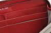 Authentic CHANEL Brilliant Enamel Matelasse Long Wallet Purse Red CC Box 2594K