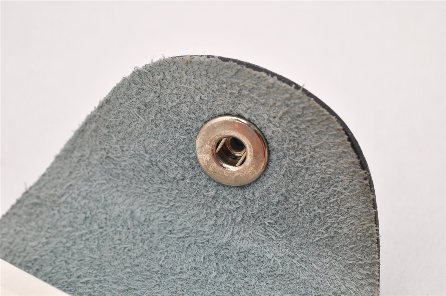 Authentic HERMES Yuris GM Agenda Note Book Cover Leather Light Blue 2595K