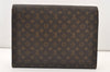 Authentic Louis Vuitton Monogram Poche Ministre Document Case M53445 LV 2596J