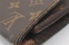 Authentic Louis Vuitton Monogram Poche Ministre Document Case M53445 LV 2596J
