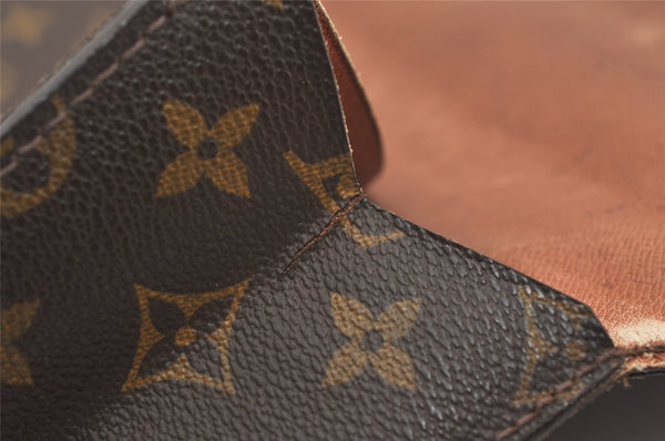 Authentic Louis Vuitton Monogram Poche Ministre Document Case M53445 LV 2596J