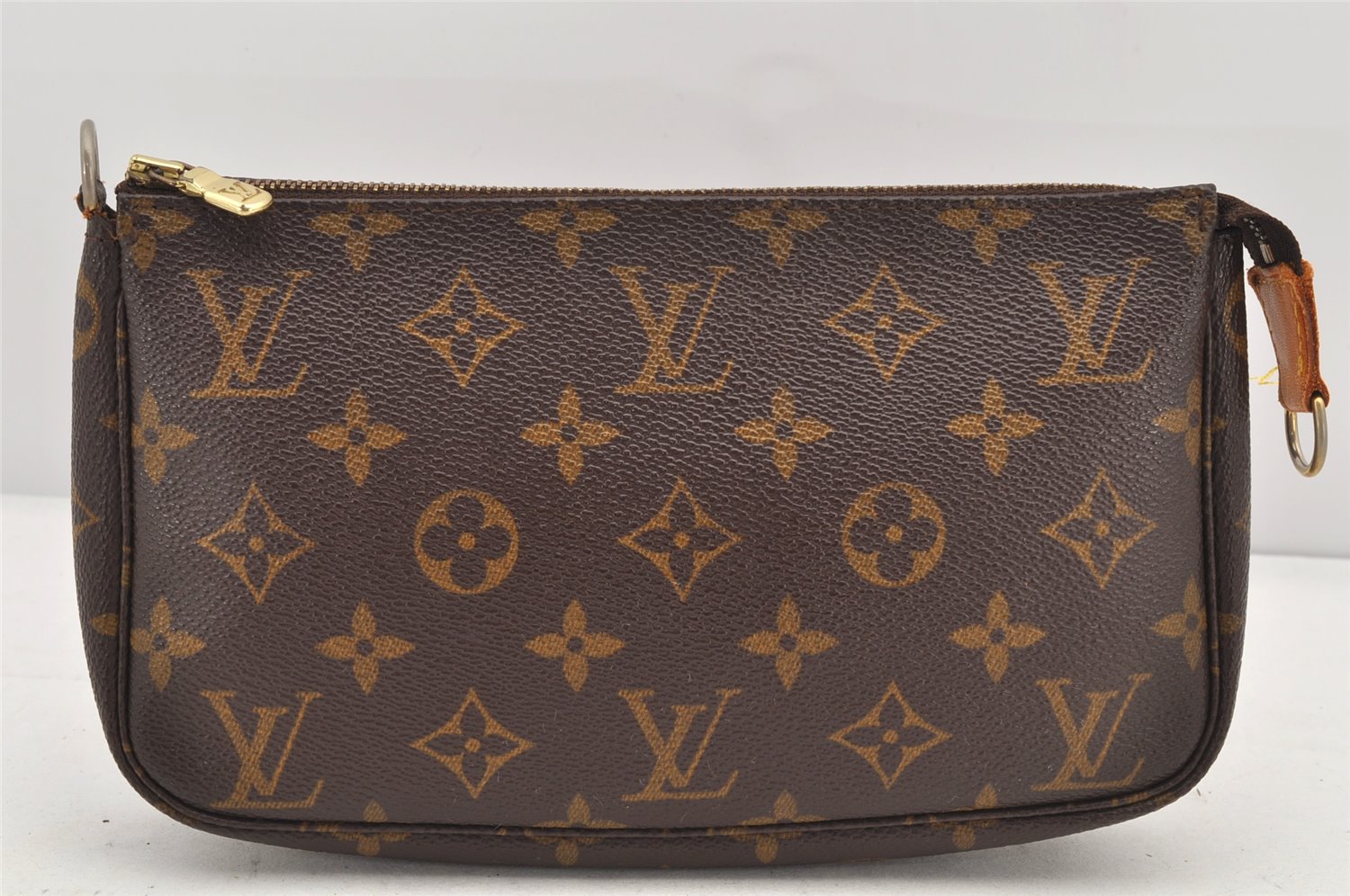 Authentic Louis Vuitton Monogram Pochette Accessoires Pouch M51980 LV 2596K