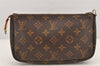 Authentic Louis Vuitton Monogram Pochette Accessoires Pouch M51980 LV 2596K