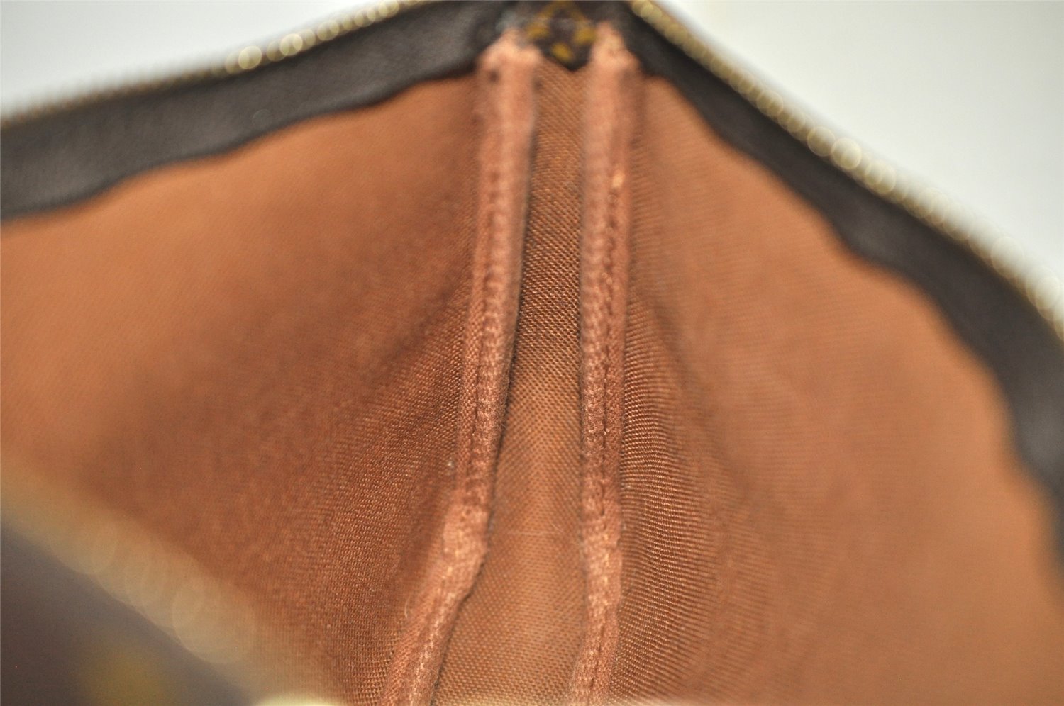 Authentic Louis Vuitton Monogram Pochette Accessoires Pouch M51980 LV 2596K