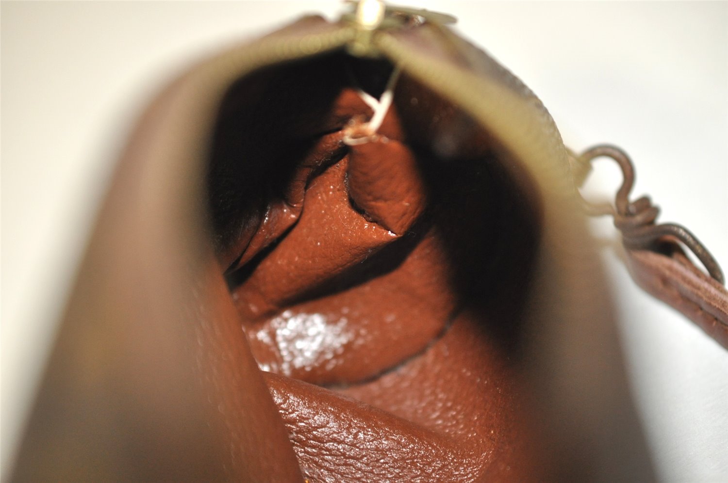 Authentic Louis Vuitton Monogram Papillon Pouch Old Model LV 2597I