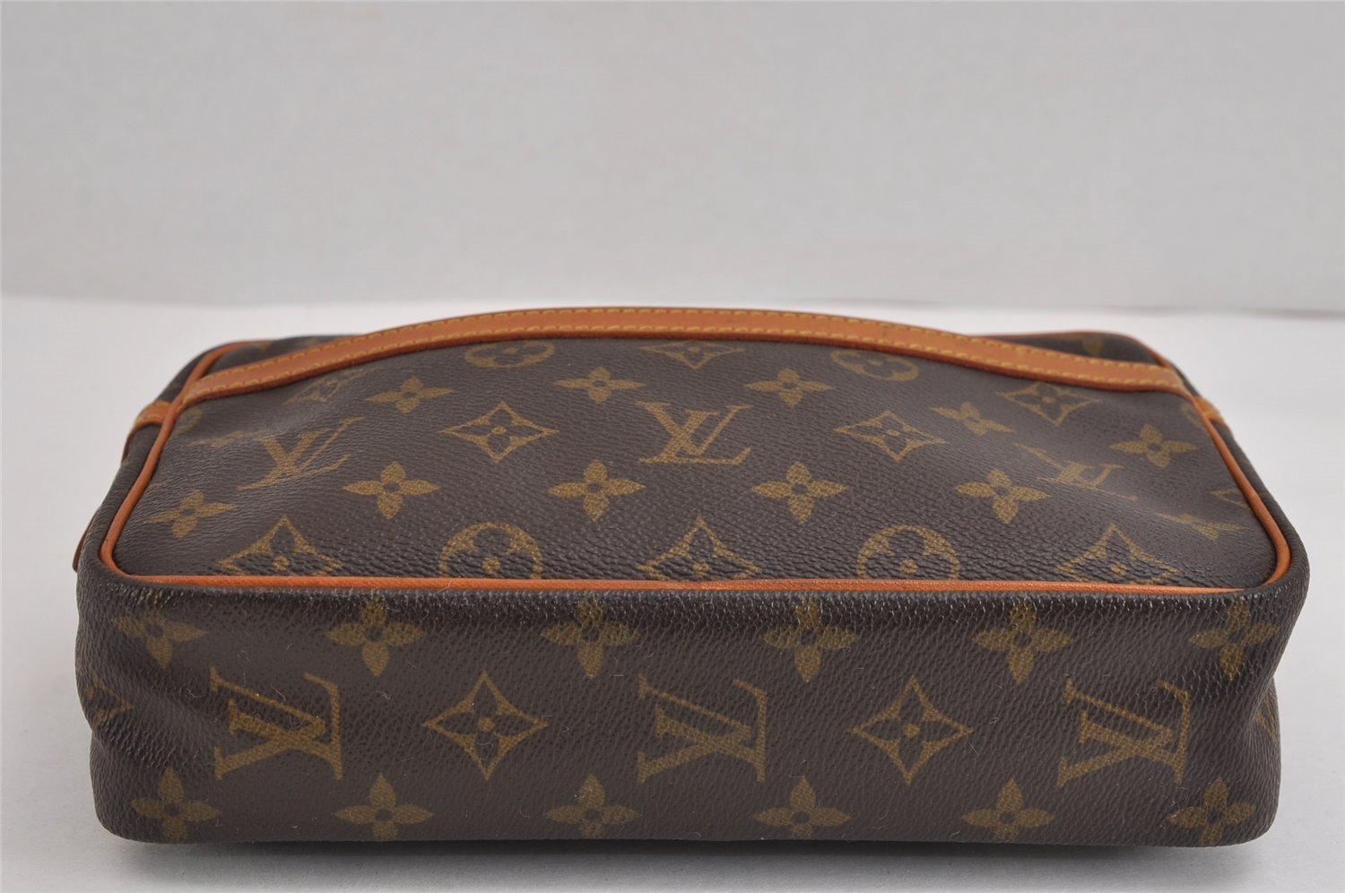Authentic Louis Vuitton Monogram Compiegne 23 Clutch Hand Bag M51847 LV 2598J