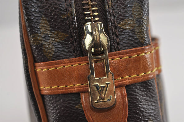 Authentic Louis Vuitton Monogram Compiegne 23 Clutch Hand Bag M51847 LV 2598J