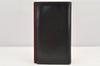 Authentic HERMES Vision II Simple Agenda Cover Day Planner Leather Black 2598K