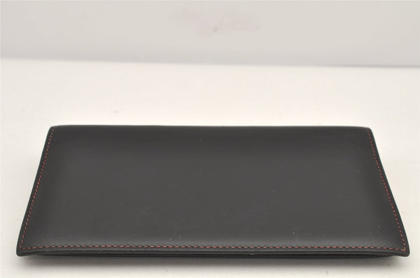 Authentic HERMES Vision II Simple Agenda Cover Day Planner Leather Black 2598K