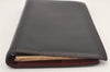 Authentic HERMES Vision II Simple Agenda Cover Day Planner Leather Black 2598K
