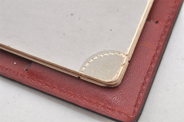 Authentic HERMES Vision II Simple Agenda Cover Day Planner Leather Black 2598K