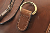 Authentic GUCCI Vintage 2Way Shoulder Hand Boston Bag Leather Brown 2599I