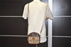 Authentic Burberrys Nova Check Shoulder Cross Bag Canvas Leather Beige 2599J