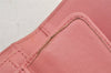 Authentic CHANEL Calf Skin Matelasse Long Wallet Purse CC Logo Pink Box 2599K