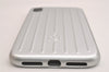 Authentic RIMOWA Groove Aluminum iPhone Xs Max Case Silver New 3Set Box 2600I