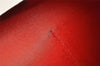 Authentic HERMES Dogon GM Leather Long Wallet Purse Red 2600K