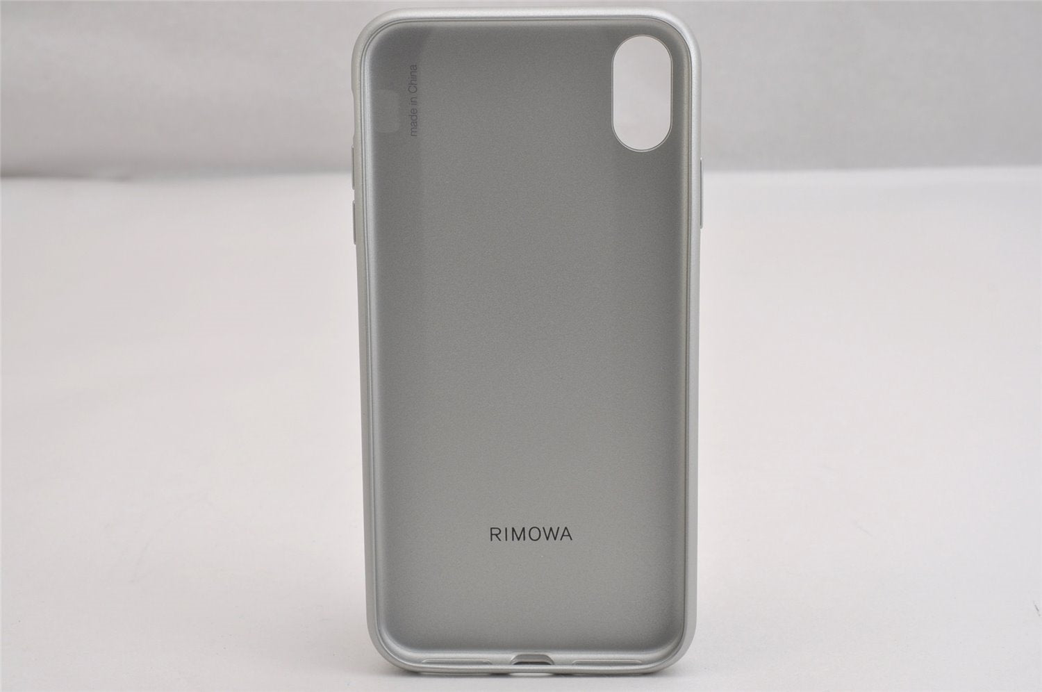 Authentic RIMOWA Groove Aluminum iPhone Xs Max Case Silver New 3Set Box 2601I