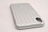 Authentic RIMOWA Groove Aluminum iPhone Xs Max Case Silver New 3Set Box 2601I