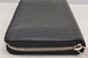 Authentic Louis Vuitton Epi Zippy Organizer Long Wallet Black M63852 LV 2601K