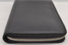 Authentic Louis Vuitton Epi Zippy Organizer Long Wallet Black M63852 LV 2601K