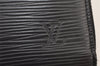 Authentic Louis Vuitton Epi Zippy Organizer Long Wallet Black M63852 LV 2601K