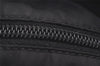 Authentic PRADA Nylon Tessuto Leather Shoulder Cross Body Bag Purse Black 2602J