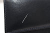 Authentic Salvatore Ferragamo Gancini Leather 2Way Shoulder Hand Bag Navy 2604K