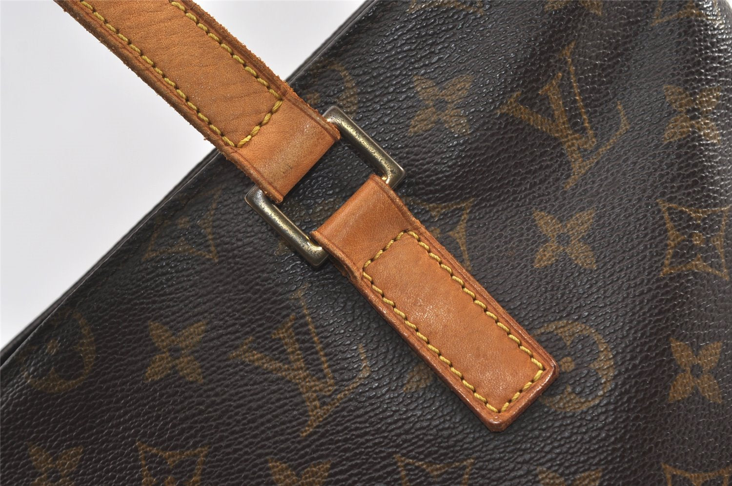 Authentic Louis Vuitton Monogram Cabas Piano Shoulder Tote Bag M51148 LV 2605J