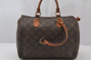 Authentic Louis Vuitton Monogram Speedy 30 Hand Boston Bag M41526 Junk 2606J