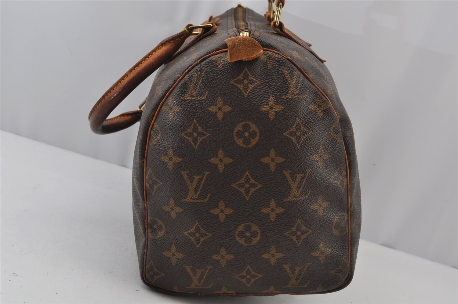 Authentic Louis Vuitton Monogram Speedy 30 Hand Boston Bag M41526 Junk 2606J