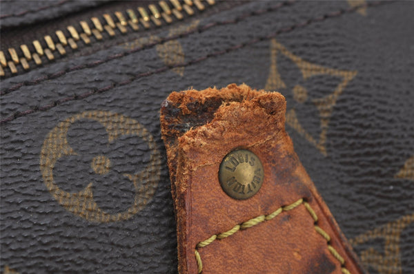 Authentic Louis Vuitton Monogram Speedy 30 Hand Boston Bag M41526 Junk 2606J