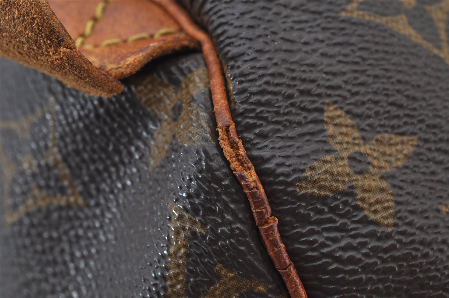 Authentic Louis Vuitton Monogram Speedy 30 Hand Boston Bag M41526 Junk 2606J