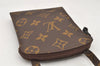 Auth Louis Vuitton Monogram Pochette Secret Shoulder Bag Pouch Old Model 2606K