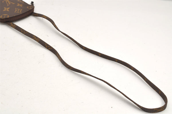 Auth Louis Vuitton Monogram Pochette Secret Shoulder Bag Pouch Old Model 2606K