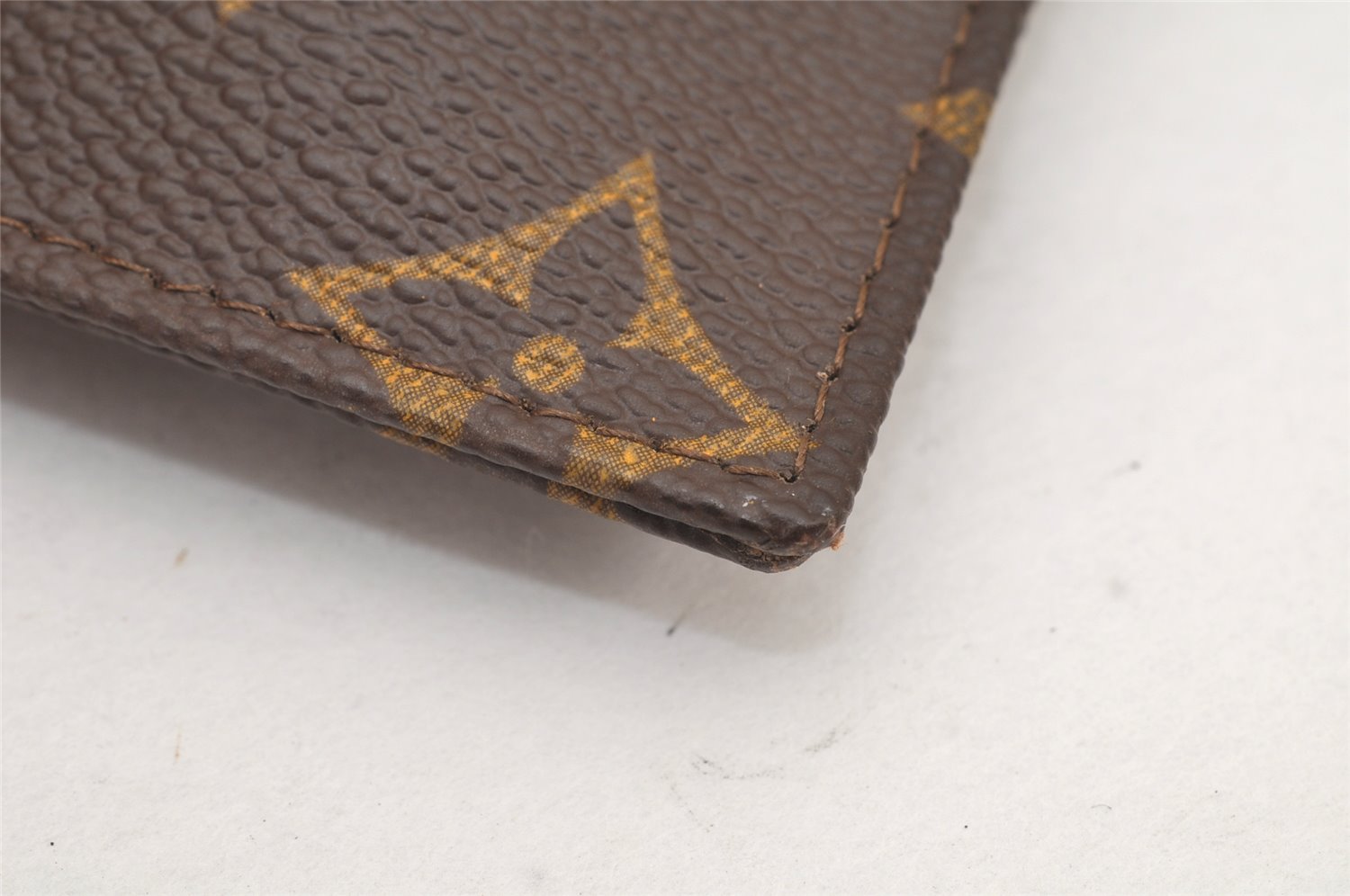 Auth Louis Vuitton Monogram Pochette Secret Shoulder Bag Pouch Old Model 2606K