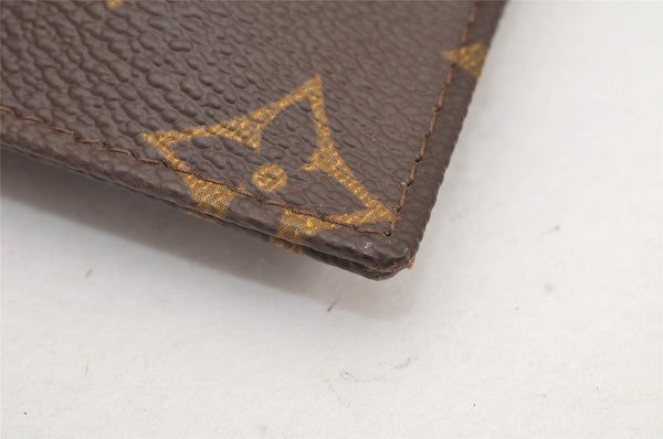 Auth Louis Vuitton Monogram Pochette Secret Shoulder Bag Pouch Old Model 2606K