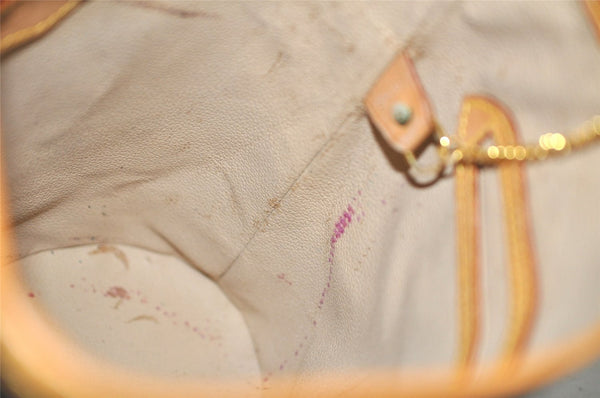 Authentic Louis Vuitton Monogram Bucket PM Shoulder Tote Bag M42238 Junk 2607K