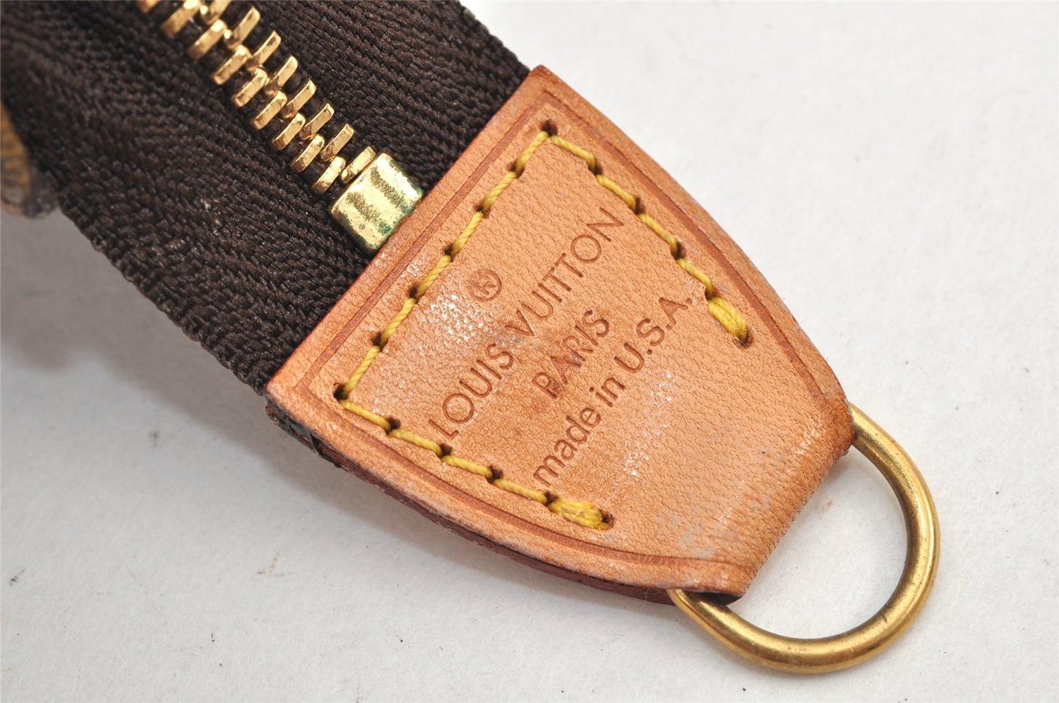 Authentic Louis Vuitton Monogram Bucket PM Shoulder Tote Bag M42238 Junk 2607K