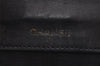 Authentic CHANEL Vintage Caviar Skin CoCo Mark Bifold Wallet Purse Black 2608I