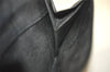 Authentic CHANEL Vintage Caviar Skin CoCo Mark Bifold Wallet Purse Black 2608I