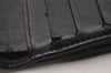 Authentic CHANEL Vintage Caviar Skin CoCo Mark Bifold Wallet Purse Black 2608I