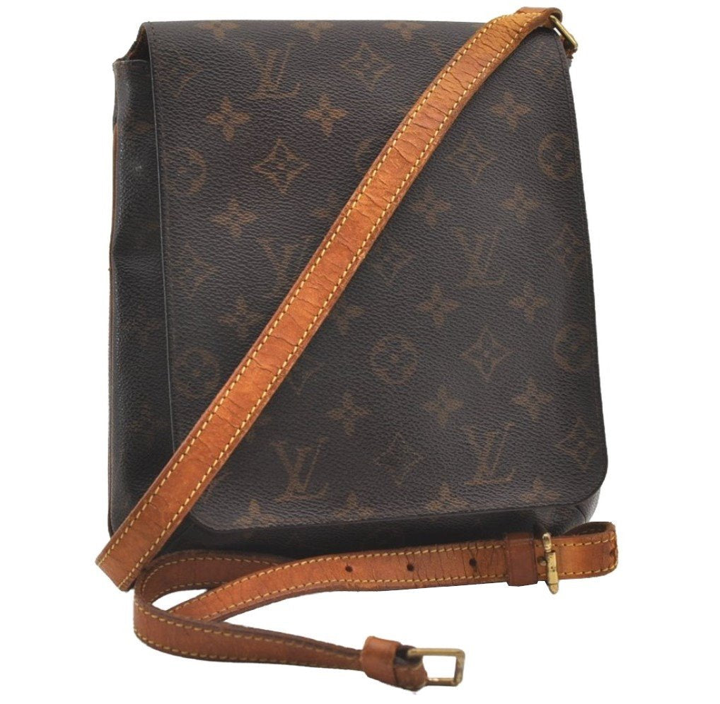 Auth Louis Vuitton Monogram Musette Salsa M51387 Long Shoulder Bag Junk 2608J