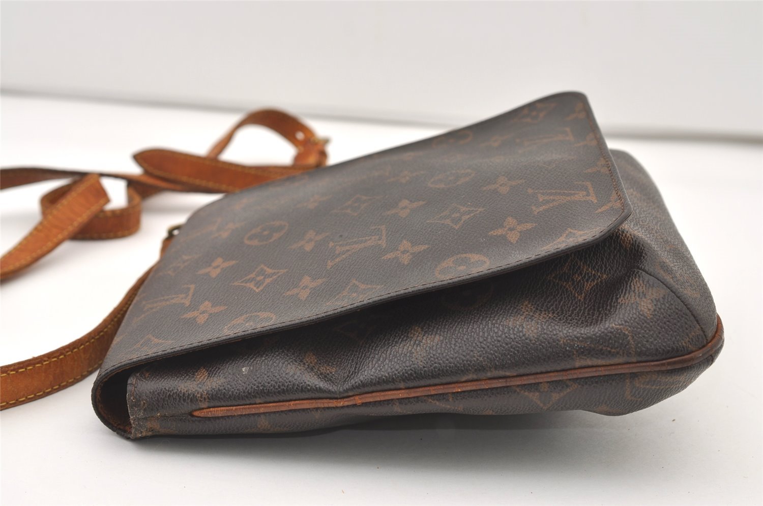 Auth Louis Vuitton Monogram Musette Salsa M51387 Long Shoulder Bag Junk 2608J