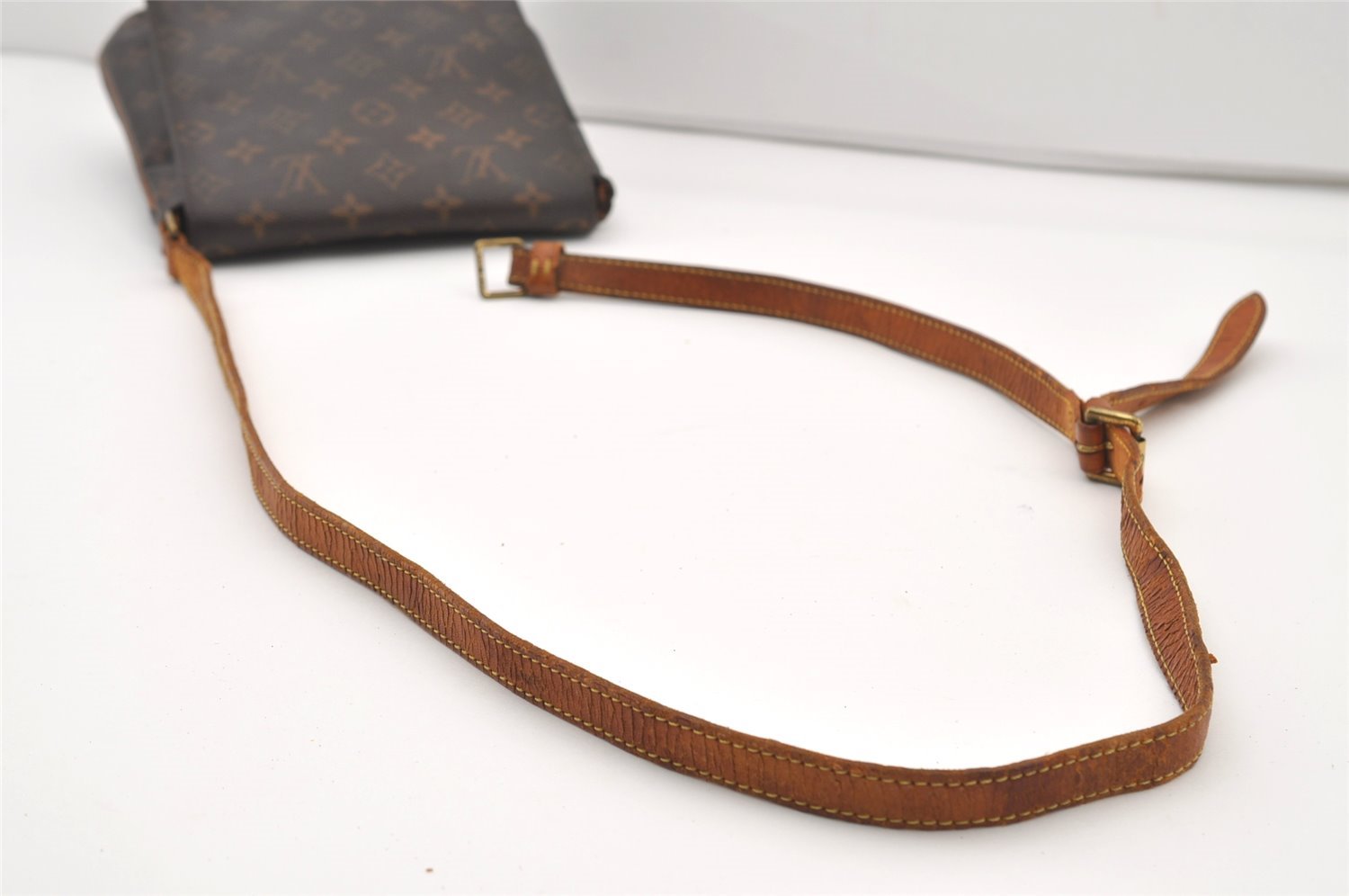 Auth Louis Vuitton Monogram Musette Salsa M51387 Long Shoulder Bag Junk 2608J