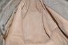 Authentic PRADA Vintage Leather 2Way Shoulder Hand Bag Light Gray 2608K
